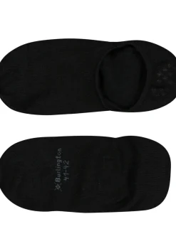 Burlington Everyday dames invisible sokken (2-pack), katoen, zwart