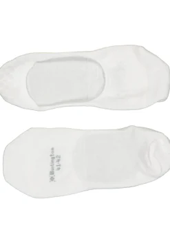 Burlington Everyday dames invisible sokken (2-pack), katoen, wit