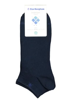Burlington Everyday heren enkelsokken (2-pack), katoen, marine blauw