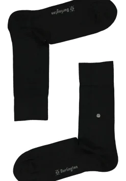 Burlington Everyday herensokken (2-pack), katoen, zwart