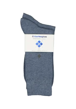 Burlington Everyday herensokken (2-pack), katoen, jeansblauw