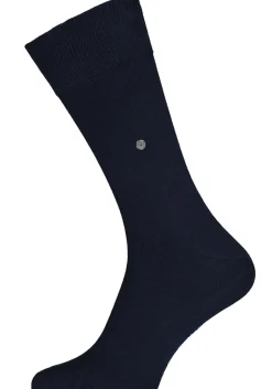 Burlington Everyday herensokken (2-pack), katoen, marine blauw en geruit