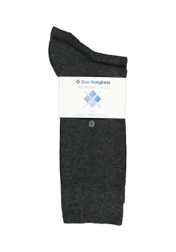 Burlington Everyday herensokken (2-pack), katoen, antraciet grijs