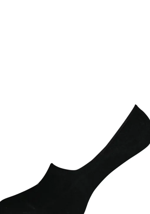 Burlington Everyday invisible herensokken (2-pack), katoen, zwart