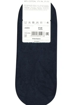 Burlington Everyday invisible herensokken (2-pack), katoen, donkerblauw (marine)