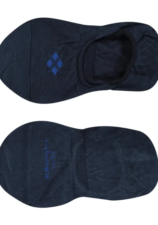 Burlington Everyday invisible herensokken (2-pack), katoen, donkerblauw (marine)