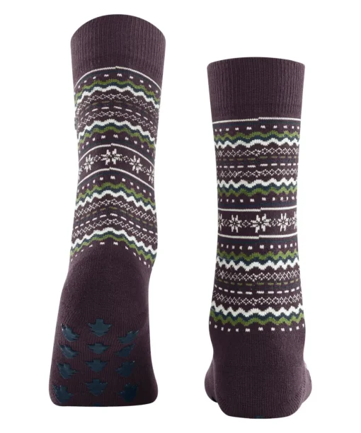 Burlington Holiday damessokken, roze (blackberry)
