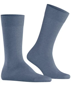 Burlington Lord herensokken, blauw (light jeans)