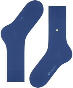 Burlington Lord herensokken, blauw (deep blue)