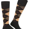 Burlington Preston heren kniekousen, zwart (black-sahara)