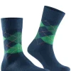 Burlington Preston herensokken, blauw (navy)