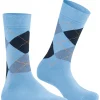 Burlington Queen damessokken, blauw (light blue)