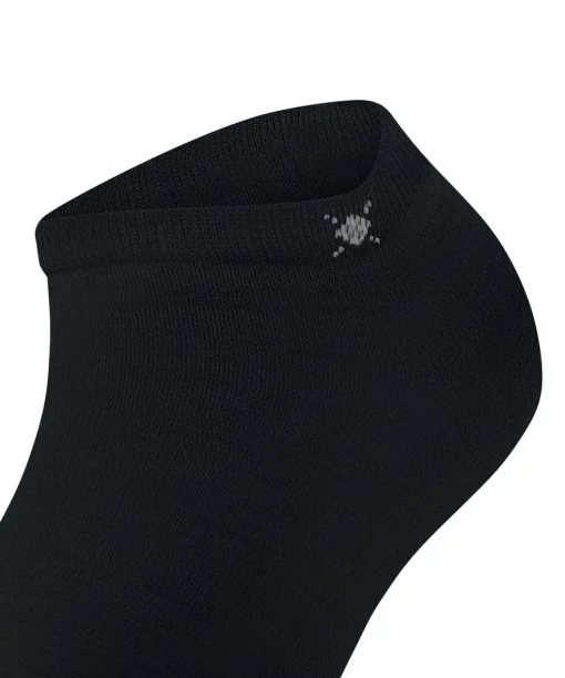 Burlington Soho Vibes dames sneakersokken, zwart (black)