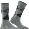 Burlington Whitby damessokken, grijs (grau)