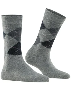 Burlington Whitby damessokken, grijs (grau)