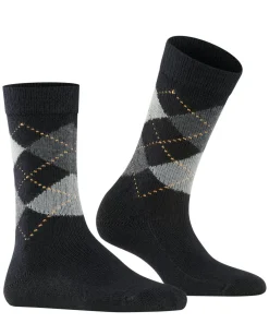 Burlington Whitby damessokken, zwart (black)