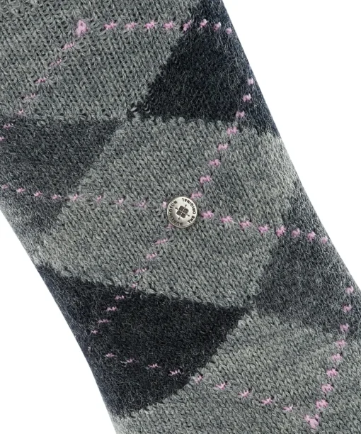 Burlington Whitby damessokken, grijs (grau)