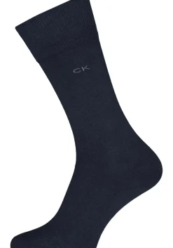 Cadeaubox Calvin Basic Box; 8 paar Calvin Klein sokken zwart, blauw, bruin en grijs