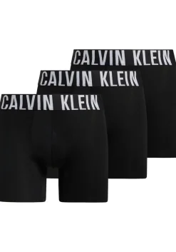 Calvin Klein Boxer Briefs (3-pack), heren boxers extra lang, zwart