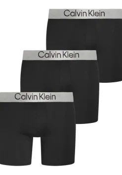 Calvin Klein Boxer briefs (3-pack), heren boxers extra lang, zwart