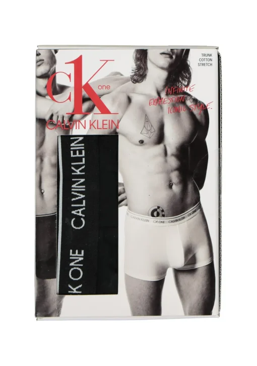 Calvin Klein CK ONE Cotton trunk (1-pack), heren boxer normale lengte, zwart
