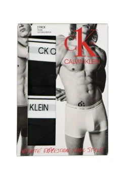 Calvin Klein CK ONE Cotton trunk (2-pack), heren boxer normale lengte, zwart