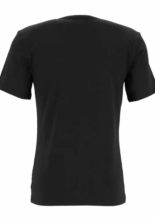Calvin Klein CK ONE cotton crew neck T-shirts (2-pack), heren T-shirts O-hals, zwart en grijs melange