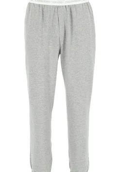 Calvin Klein CK ONE Lounge jogger, heren lounge joggingbroek lang, middeldik, grijs melange