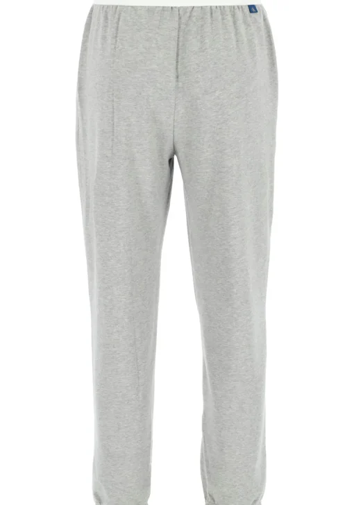Calvin Klein CK ONE Lounge jogger, heren lounge joggingbroek lang, middeldik, grijs melange