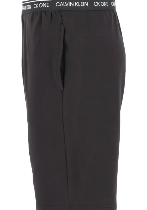 Calvin Klein CK ONE Lounge short, heren lounge joggingbroek kort, middeldik, zwart