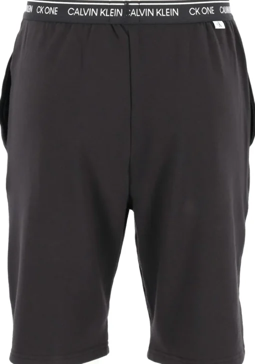 Calvin Klein CK ONE Lounge short, heren lounge joggingbroek kort, middeldik, zwart