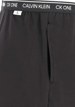 Calvin Klein CK ONE Lounge short, heren lounge joggingbroek kort, middeldik, zwart