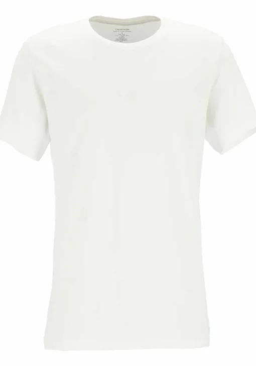 Calvin Klein Cotton Classics crew neck T-shirt (3-pack), heren T-shirts O-hals, zwart, wit en grijs