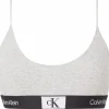 Calvin Klein dames 1996 unlined bralette, bralette, grijs