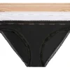 Calvin Klein dames bikini (3-pack), heupslip, wit, zwart, beige