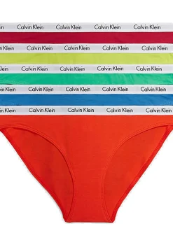 Calvin Klein dames bikini (5-pack), heupslip, multicolor