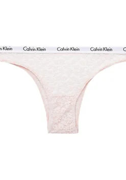 Calvin Klein dames Brazilian (1-pack), Brazilian slip, roze