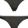Calvin Klein dames CK ONE Cotton slips (2-pack), zwart