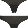 Calvin Klein dames CK ONE Cotton strings (2-pack), zwart
