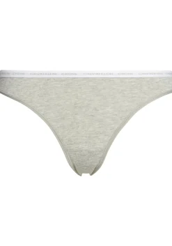 Calvin Klein dames CK ONE Cotton slips (2-pack), grijs melange