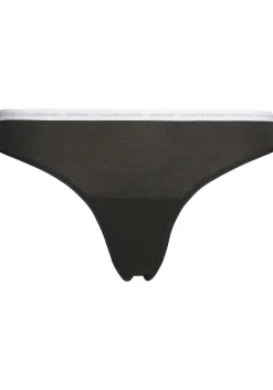 Calvin Klein dames CK ONE Cotton strings (2-pack), zwart