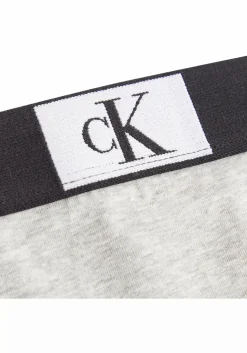 Calvin Klein dames high waist Brazilian (1-pack), Brazilian slip met hoge taille, grijs