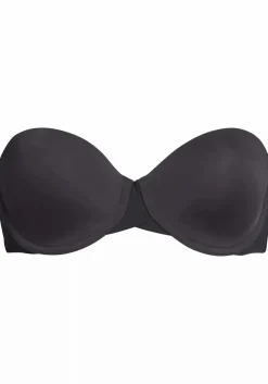 Calvin Klein dames lightly lined strapless bra, strapless BH, zwart