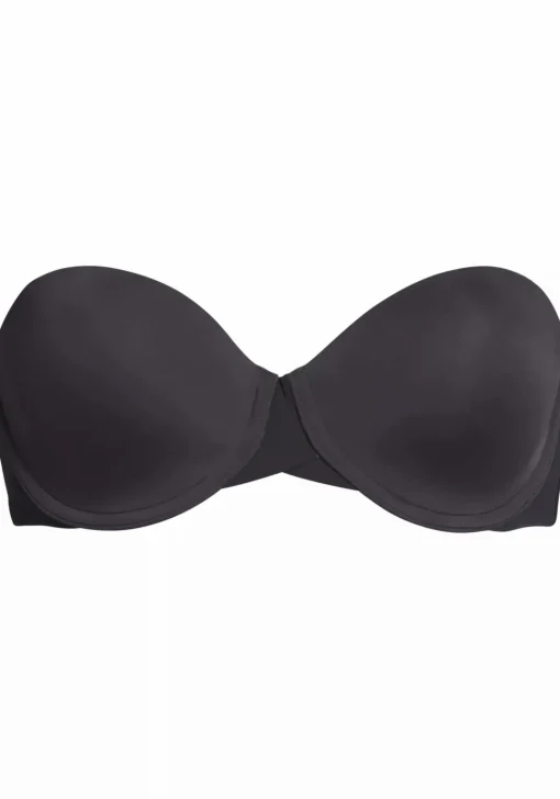Calvin Klein dames lightly lined strapless bra, strapless BH, zwart