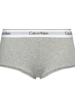 Calvin Klein dames Modern Cotton hipster slip, boyshort, grijs