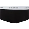 Calvin Klein dames Modern Cotton hipster slip, boyshort, zwart