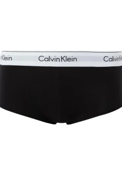 Calvin Klein dames Modern Cotton hipster slip, boyshort, zwart