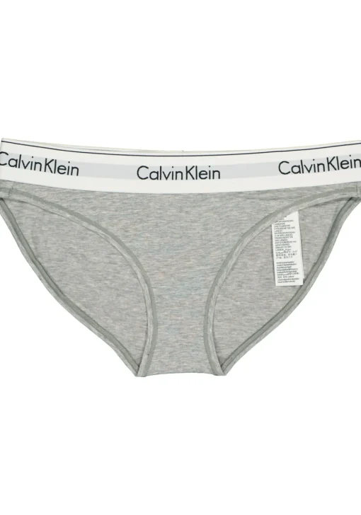 Calvin Klein dames Modern Cotton slip, grijs