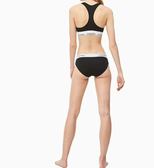 Calvin Klein dames Modern Cotton slip, zwart