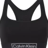 Calvin Klein dames Reimagined Heritage unlined bralette, bralette, zwart